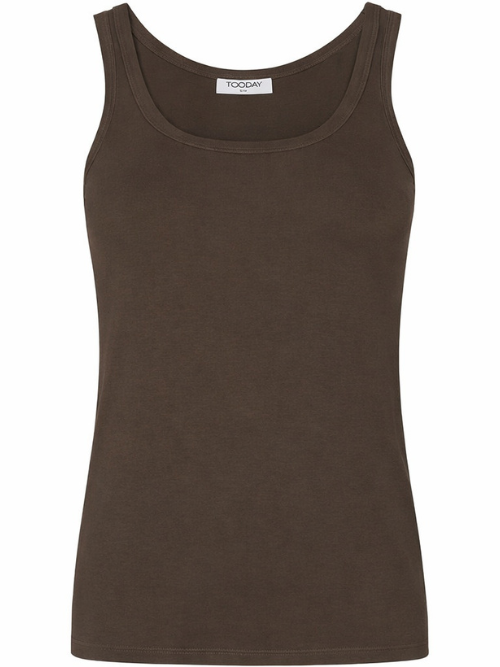 Penelope Bitter Chocolate Tank Top