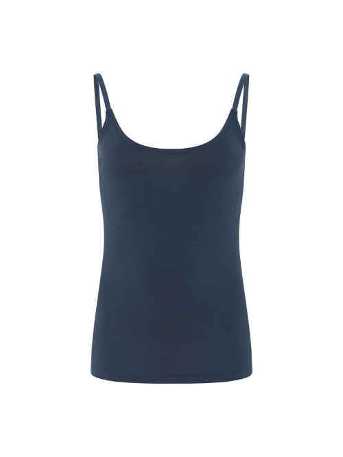 Penelope Dark Sapphire Singlet Top