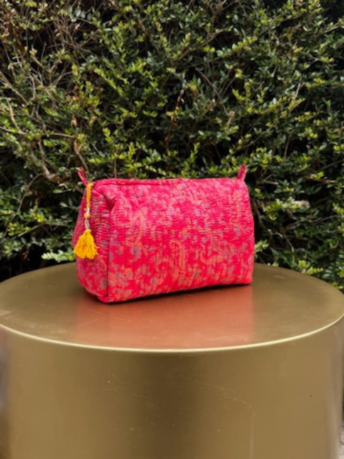 Cosmetic Bag H Unique Silk
