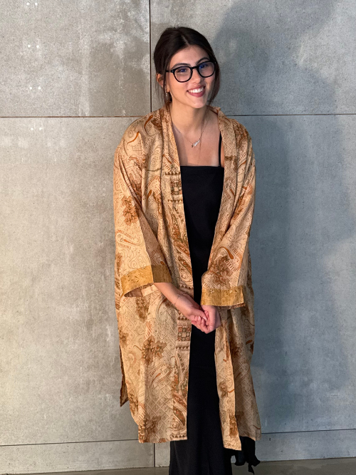 Short Unika Silk Kimono A