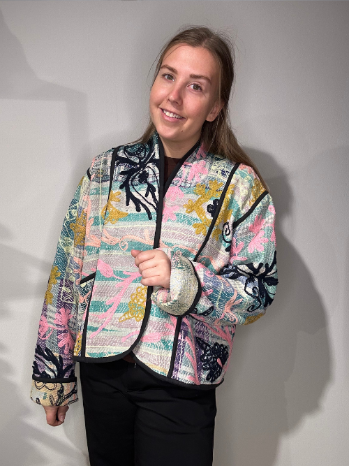 Kantha Embroidery Jacket B